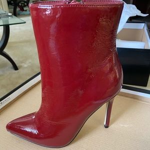 Forever 21 Red Patten Boots